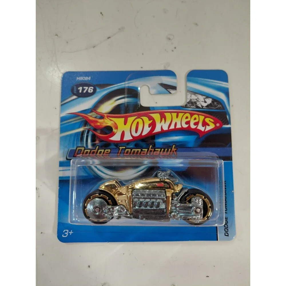 NIP Hot Wheels 2004 Short Card 1:64 Die Cast Dodge Tomahawk Motorcycle B